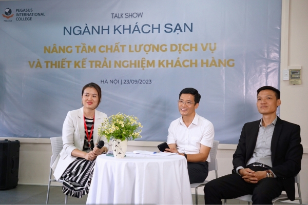 Trường Cao đẳng Quốc tế Pegasus tạo điều kiện cho các bạn sinh viên được kết nối và giao lưu cùng chuyên gia thông qua các workshop, hội thảo trong ngành