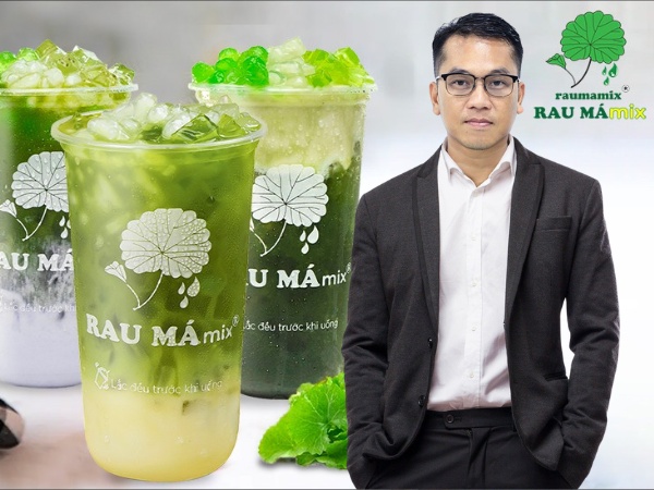 Doanh nhân Lê Thành Đạt đã phát triển hơn 60 chi nhánh Rau Má Mix trên toàn quốc