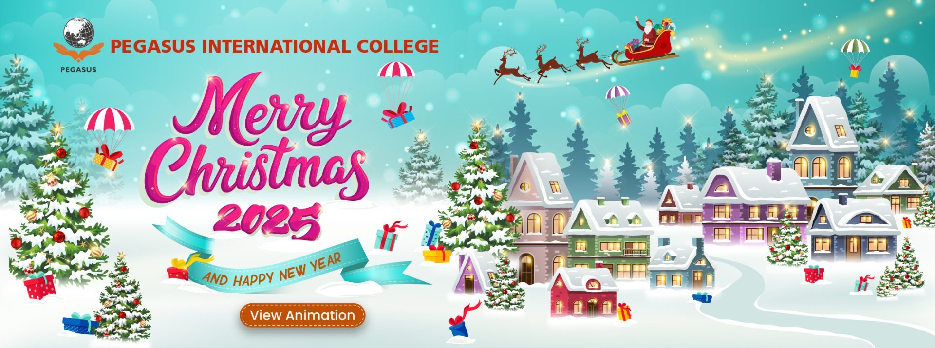 Merry Christmas 2025_Webbanner_ Pegasus_ W1024px x H381px