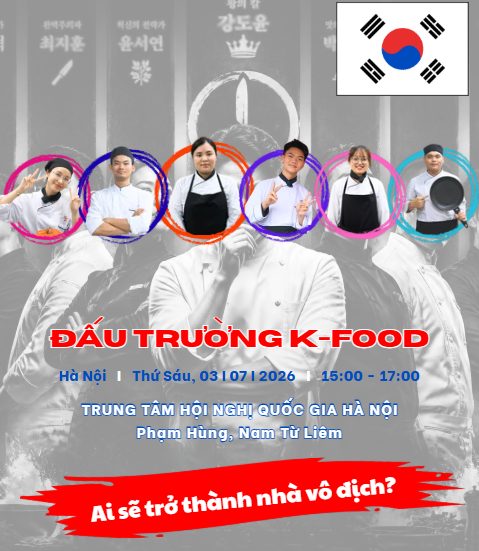 CHỜ ĐÓN HÀNH TRÌNH CHINH PHỤC ĐẤU TRƯỜNG K-FOOD CỦA SINH VIÊN PEGASUS!